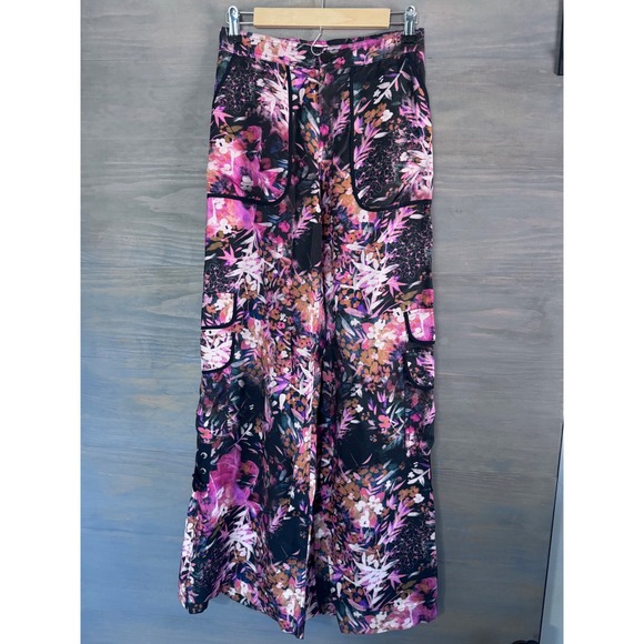 By Anthropologie‎ Palazzo Utility Pants
Size 2 Side Tie Detail Wide Leg - Picture 4 of 6